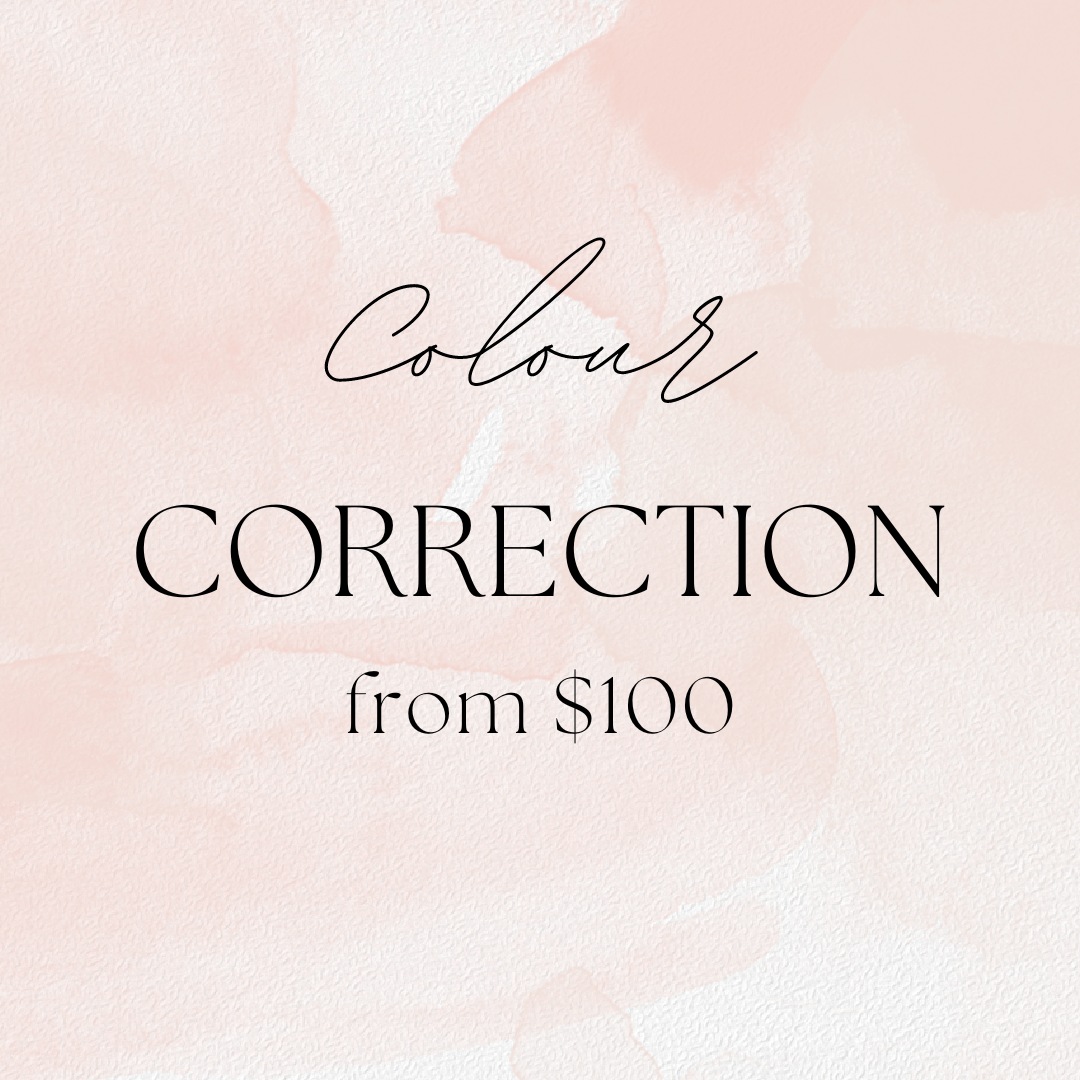 Floral Colour Correction colour correction pricing banner